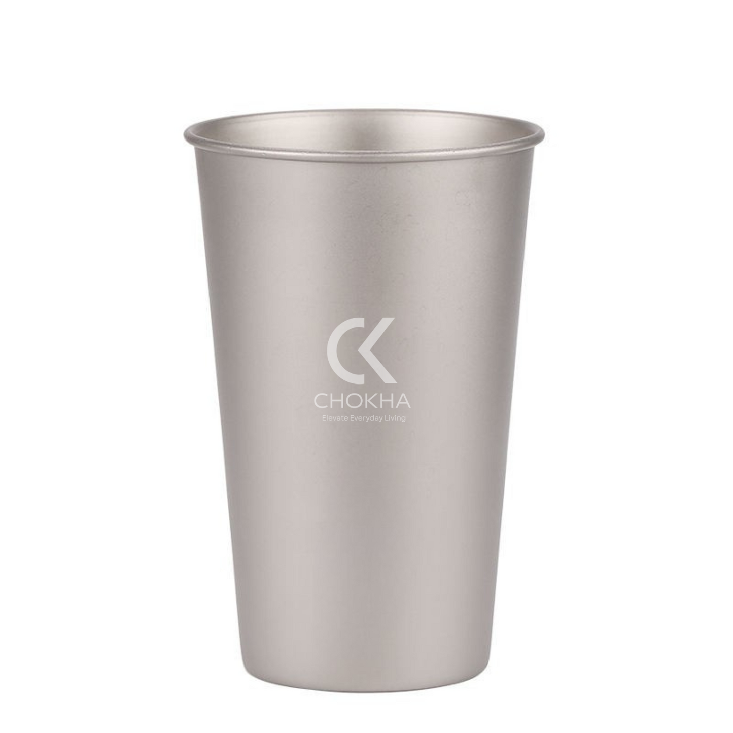 CHOKHA Titanium Beer Cup 500ml – Ultralight Coffee Mug for Camping, Hiking, Outdoor Travel